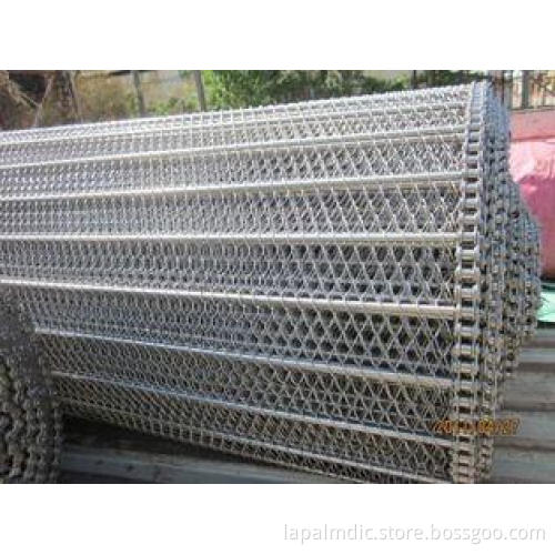 Chain Edge Conveyor Belts,Chain Driven Wire Belts,Stainless